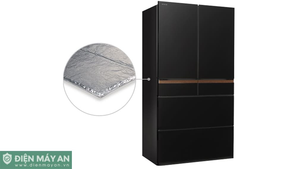 Tủ lạnh Hitachi Inverter 670 lít Multi Door R-GW670TV(XM)